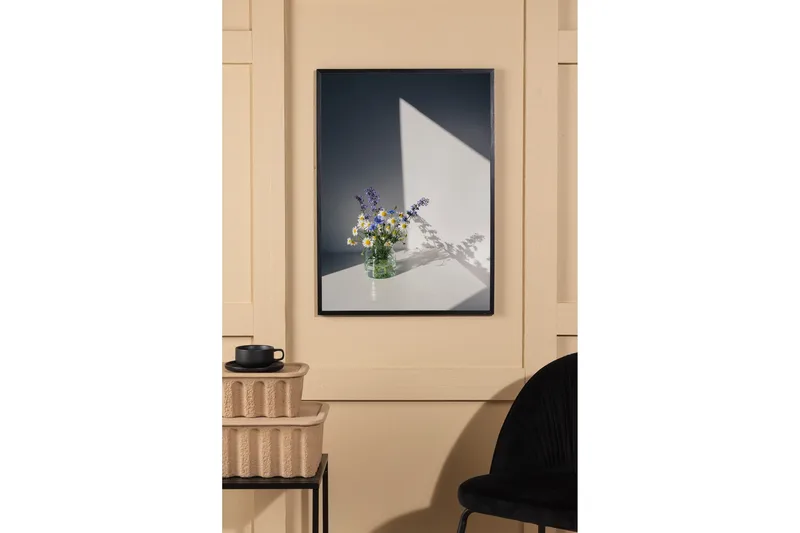 Poster Flowers 30x40 cm - Vit - Inredning & dekor - Tavlor & konst - Poster & print