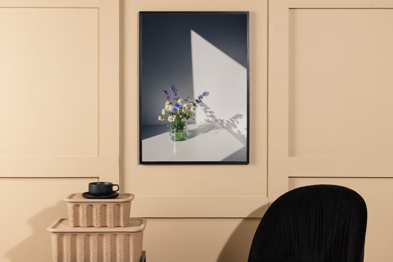 Poster Flowers 70x100 cm - Vit - Inredning & dekor - Tavlor & konst - Poster & print