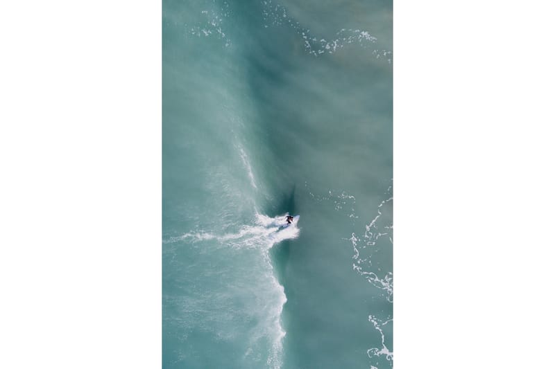 Poster Green Surf Blå 50X70 - - Poster & print Poster Green Surf Blå 50X70 - - Poster & print