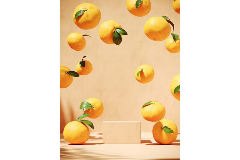 Poster Lemons 30x40 cm, Beige
