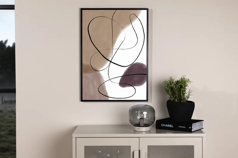 Poster Lines 21x30 cm - Beige - Inredning & dekor - Tavlor & konst - Poster & print
