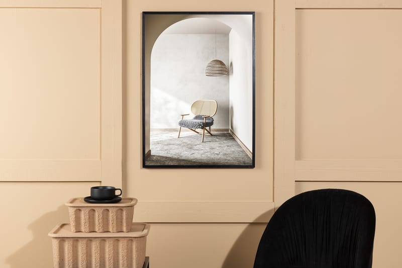 Poster Lounge chair 21x30 cm Beige - Poster & print
