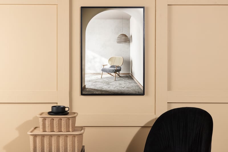 Poster Lounge Chair 21x30 cm - Beige - Inredning & dekor - Tavlor & konst - Poster & print