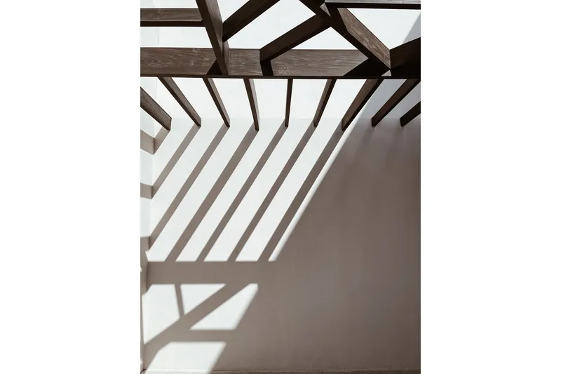 Poster Roof 30x40 cm, Vit
