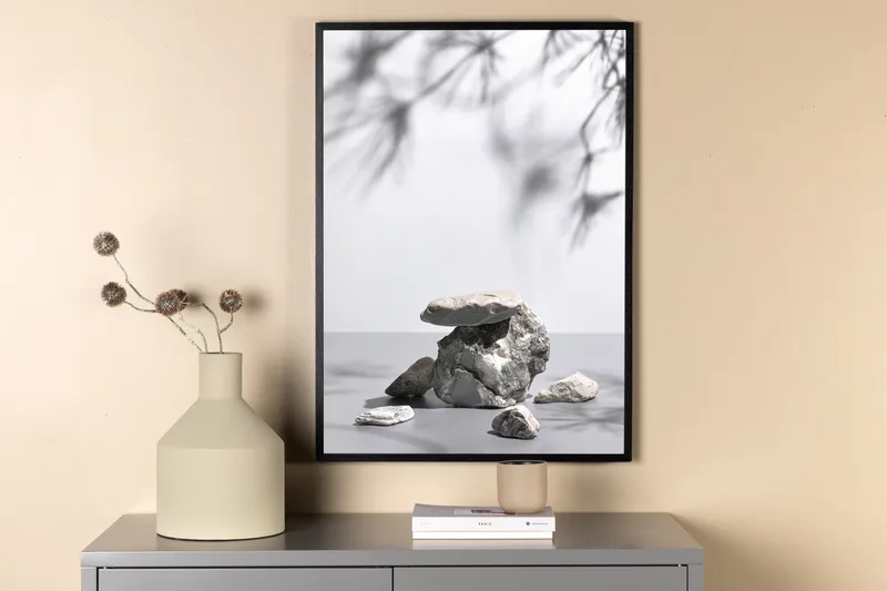 Poster Sandstones 30x40 cm - Vit - Inredning & dekor - Tavlor & konst - Poster & print