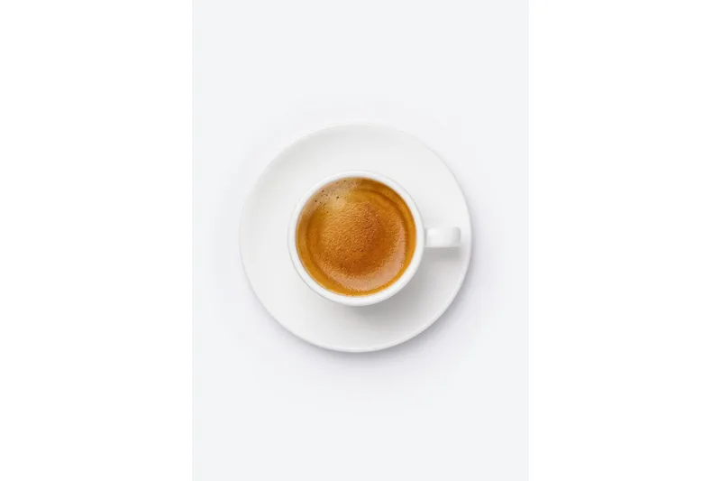 Poster Skimmed coffee 70x100 cm, Brun/Vit