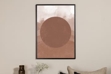Poster Soft shades 30x40 cm - Brun - Inredning & dekor - Tavlor & konst - Poster & print