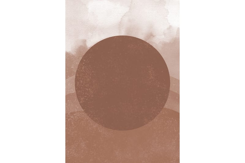 Poster Soft shades 70x100 cm, Brun