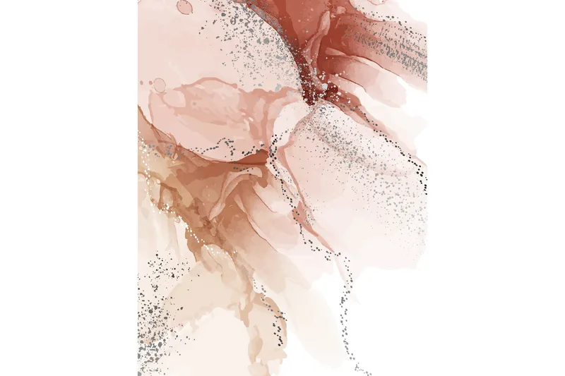 Poster Splash 30x40 cm, Ljusrosa