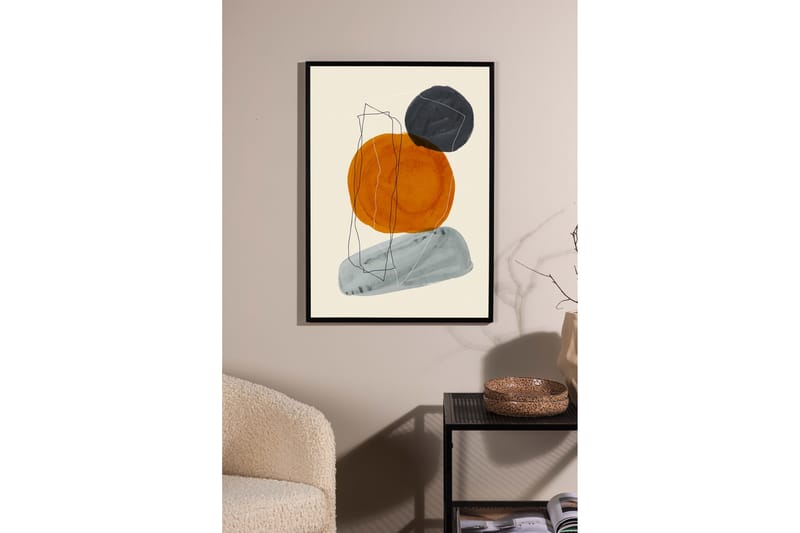 Poster Stones 50x70 cm - Beige - Inredning & dekor - Tavlor & konst - Poster & print