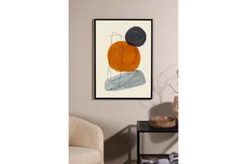 Poster Stones 50x70 cm - Beige - Inredning & dekor - Tavlor & konst - Poster & print