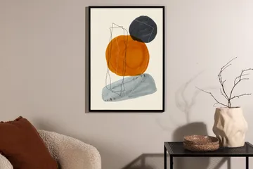Poster Stones 70x100 cm - Beige - Inredning & dekor - Tavlor & konst - Poster & print