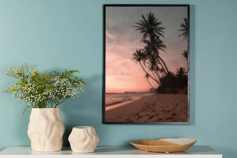 Poster Summer 30x40 cm - Rosa - Inredning & dekor - Tavlor & konst - Poster & print