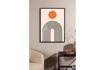 Poster Tempel 30x40 cm - Beige - Inredning & dekor - Tavlor & konst - Poster & print
