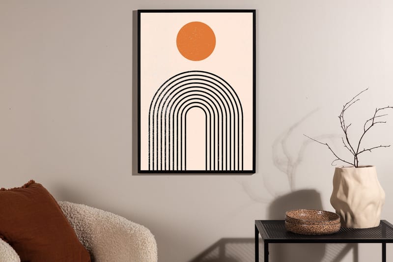 Poster Tempel 50x70 cm - Beige - Inredning & dekor - Tavlor & konst - Poster & print