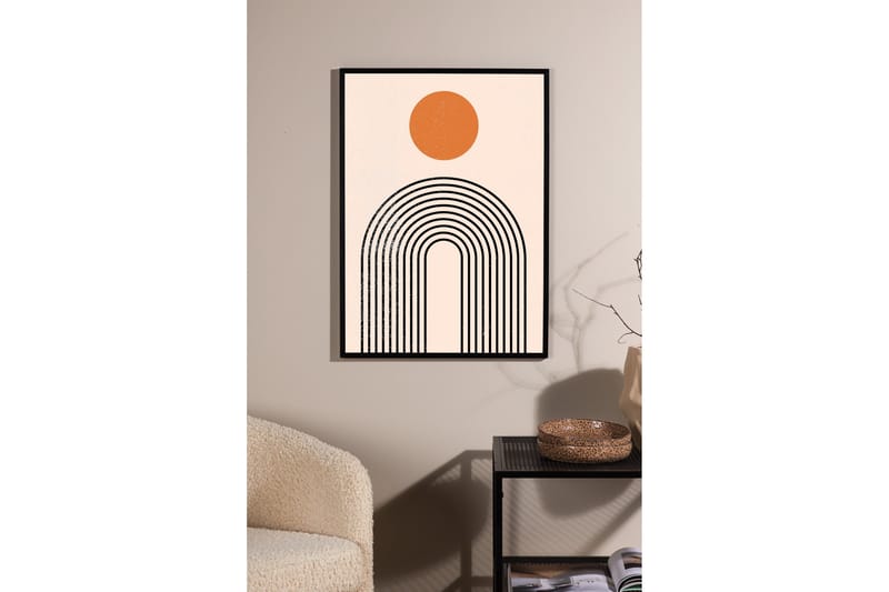 Poster Tempel 50x70 cm - Beige - Inredning & dekor - Tavlor & konst - Poster & print