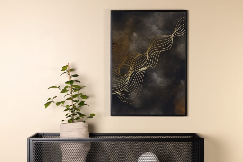 Poster Wave 30x40 cm - Flerfärgad - Inredning & dekor - Tavlor & konst - Poster & print