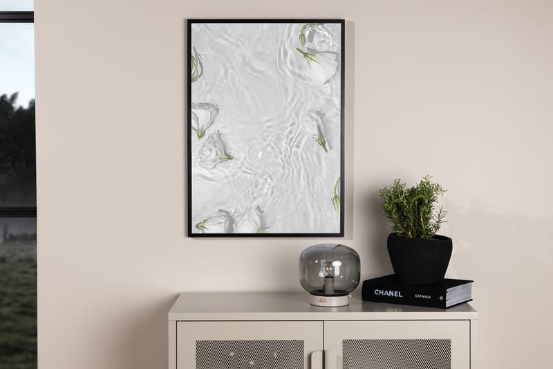 Poster White Roses 21x30 cm - Vit - Inredning & dekor - Tavlor & konst - Poster & print