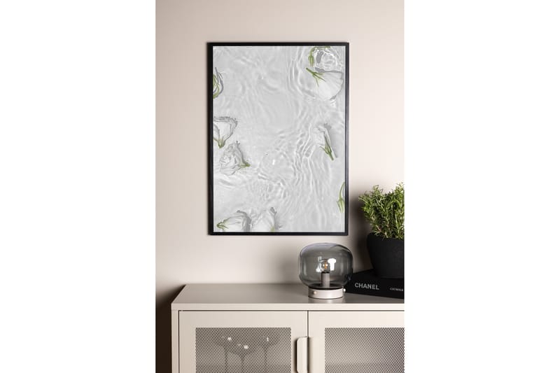 Poster White Roses 21x30 cm - Vit - Inredning & dekor - Tavlor & konst - Poster & print