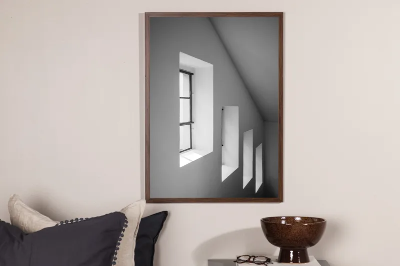 Poster Windows 50x70 cm - Svart/Vit - Inredning & dekor - Tavlor & konst - Poster & print