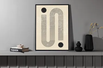 Poster Pantheon 30x40 cm - Beige - Inredning & dekor - Tavlor & konst - Poster & print
