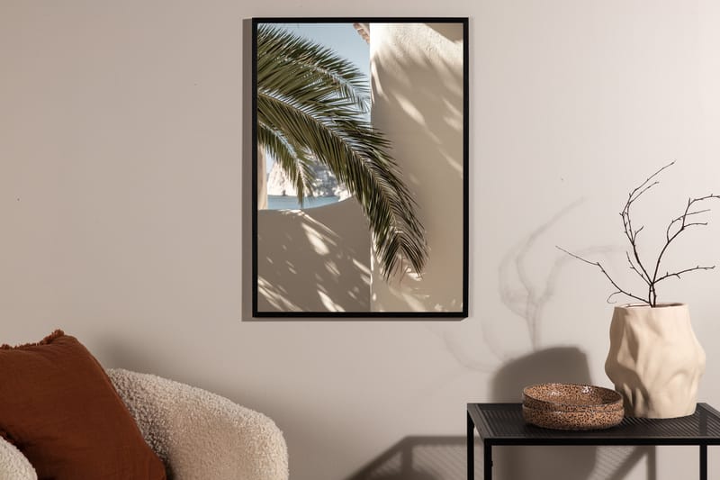 Poster Palmleaf 50x70 cm - Beige - Inredning & dekor - Tavlor & konst - Poster & print