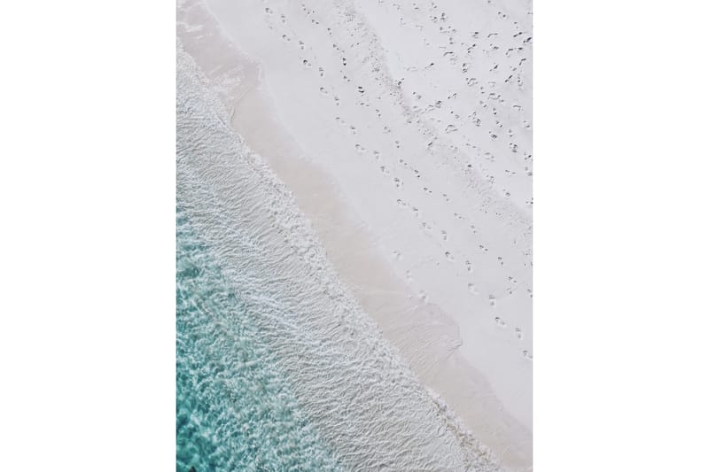 Poster Pastel Blue Shore Beige|Blå 50X70 - - Poster & print Poster Pastel Blue Shore Beige|Blå 50X70 - - Poster & print