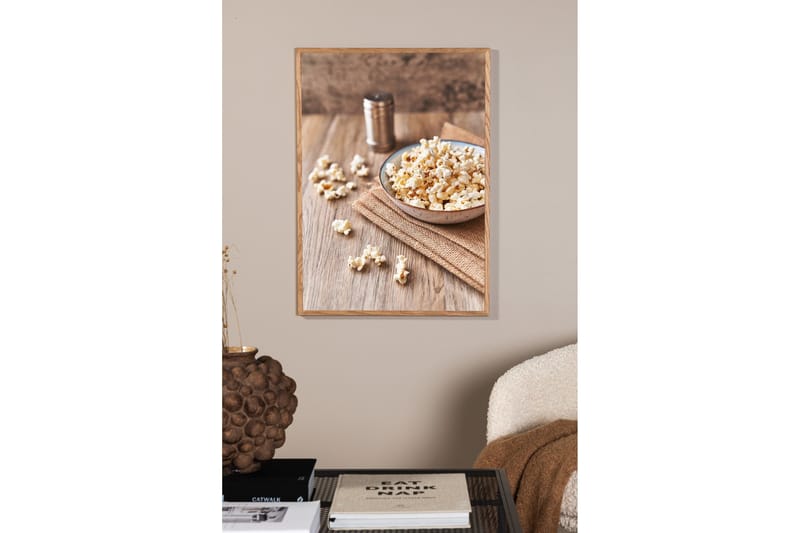 Poster Popcorn 70x100 cm - Beige - Inredning & dekor - Tavlor & konst - Poster & print