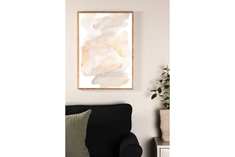 Poster Water color 70x100 cm Beige - Poster & print