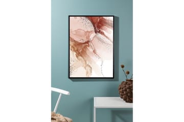Poster Splash 21x30 cm - Ljusrosa - Inredning & dekor - Tavlor & konst - Poster & print