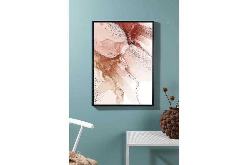 Poster Splash 21x30 cm - Ljusrosa - Inredning & dekor - Tavlor & konst - Poster & print