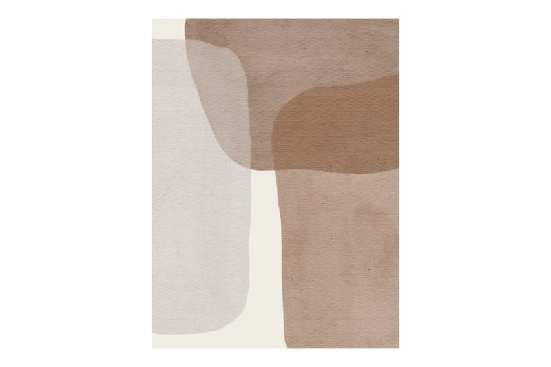 Poster Squares 30x40 cm, Beige