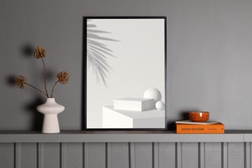 Poster White Box 50x70 cm - Beige - Inredning & dekor - Tavlor & konst - Poster & print