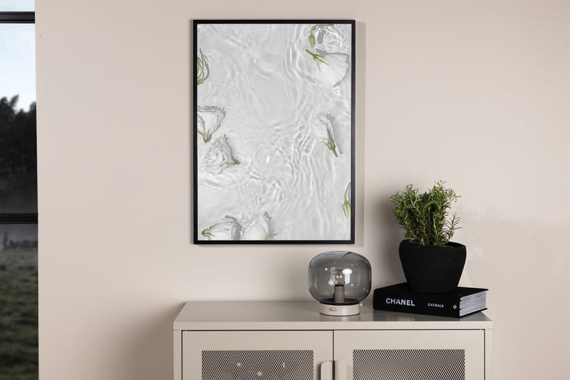 Poster White Roses 50x70 cm - Vit - Inredning & dekor - Tavlor & konst - Poster & print