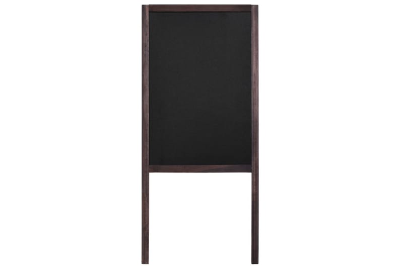 Griffeltavla dubbelsidig cedarträ fristående 40x60 cm - Svart - Inredning & dekor - Tavlor & konst - Presentationstavla & rittavla - Griffeltavla