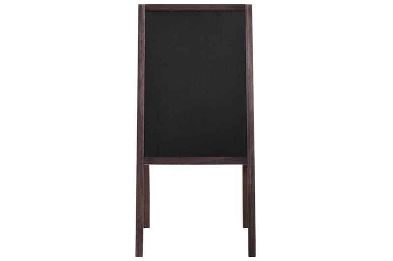 Griffeltavla dubbelsidig cedarträ fristående 40x60 cm - Svart - Inredning & dekor - Tavlor & konst - Presentationstavla & rittavla - Griffeltavla