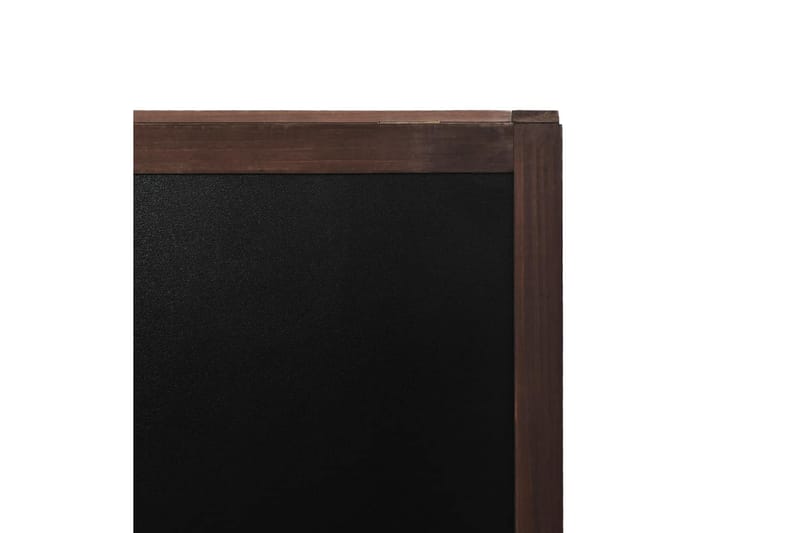 Griffeltavla dubbelsidig cedarträ fristående 40x60 cm - Svart - Inredning & dekor - Tavlor & konst - Presentationstavla & rittavla - Griffeltavla