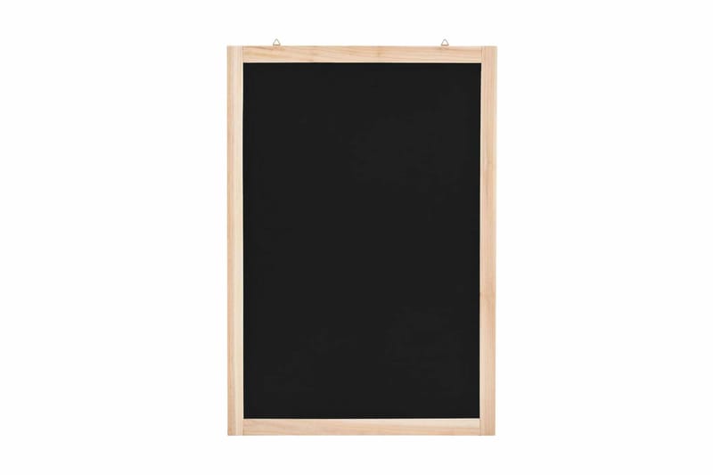 Väggmonterad griffeltavla cedarträ 40x60 cm - Svart - Inredning & dekor - Tavlor & konst - Presentationstavla & rittavla - Griffeltavla