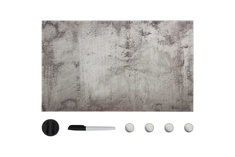 Magnetisk tavla glasskiva 100x60 cm - Anslagstavla