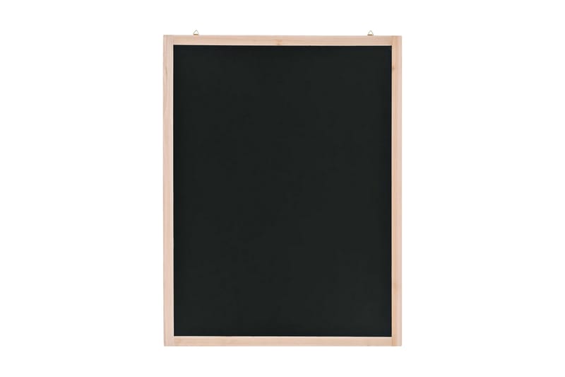 Väggmonterad griffeltavla cedarträ 60x80 cm - Griffeltavla