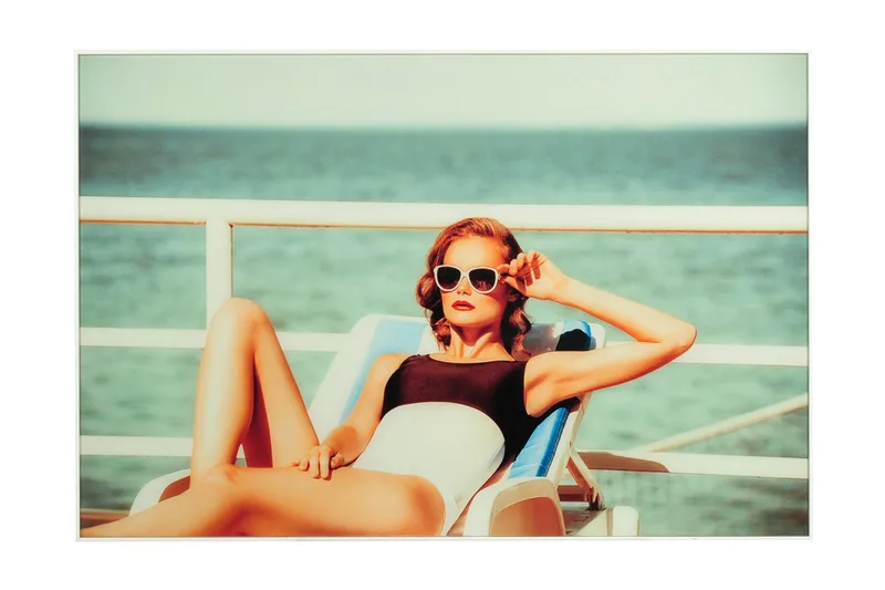 Sunbath Tavla - 120x80 cm Flerfärgad - Inredning & dekor - Tavlor & konst