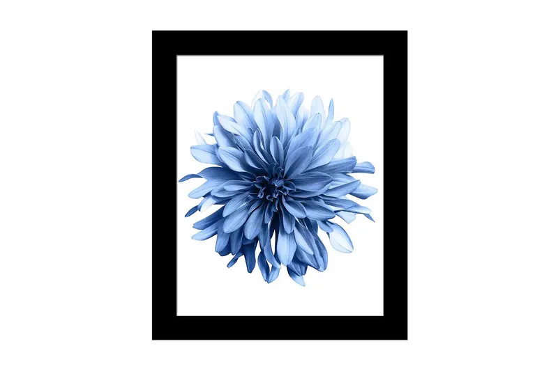 Tavla Abstract med Ram Flerfärgad, 23,5x28,5 cm