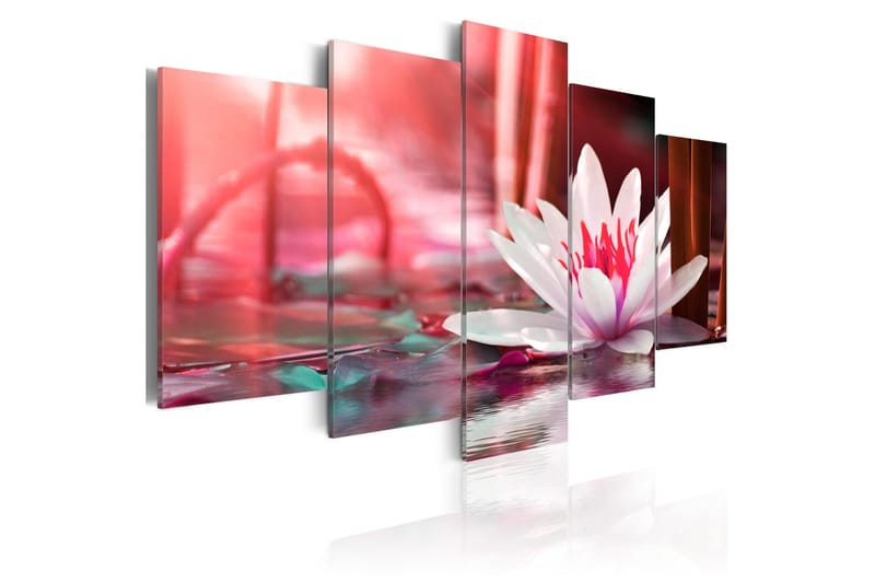 Tavla Amaranthine Lotus 200x100, Artgeist sp. z o. o.