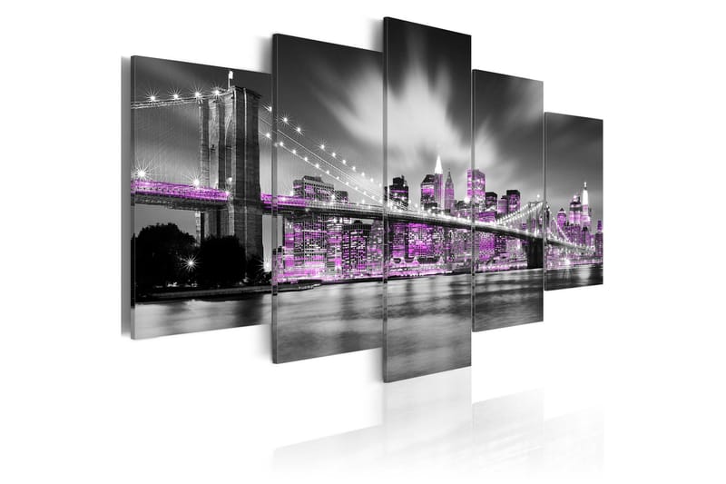 Tavla Amethystine New York 100x50, Artgeist sp. z o. o.
