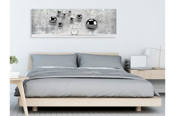 Tavla Balls And Concrete 1 Part Narrow 150x50 - Artgeist sp. z o. o. - Inredning & dekor - Tavlor & konst - Canvastavla
