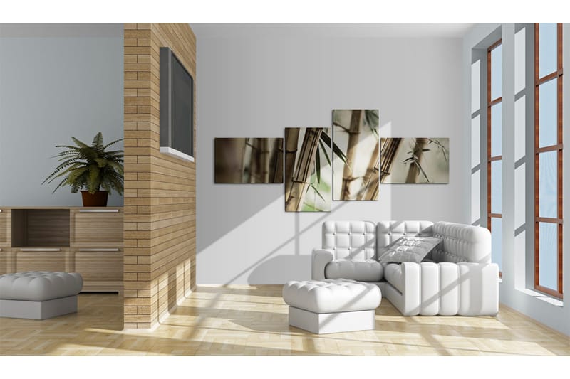 Tavla Bamboo Inspiration 200x90 - Artgeist sp. z o. o. - Inredning & dekor - Tavlor & konst - Canvastavla
