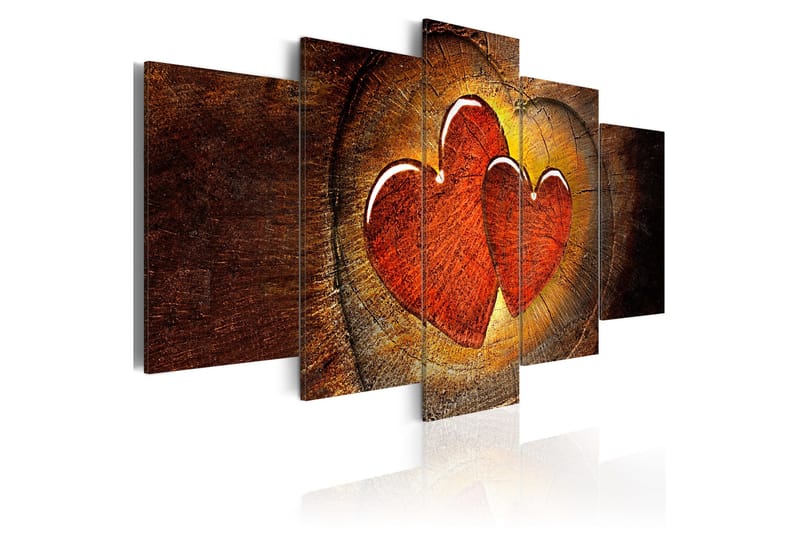 Tavla Beating Of Your Heart 200x100, Artgeist sp. z o. o.
