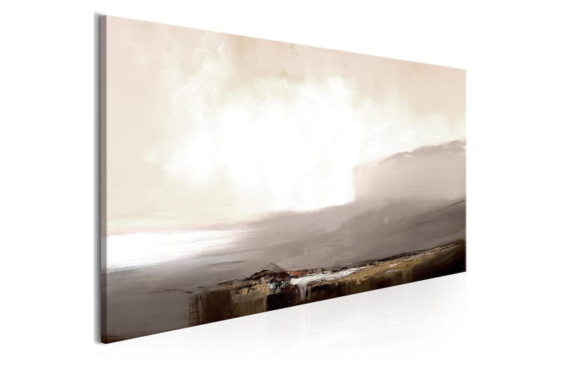 Tavla Beginning Of The End 1 Part Brown Narrow 120x40, Artgeist sp. z o. o.
