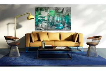 Tavla Berlin Arkitektur Grön 60x40 - Artgeist sp. z o. o. - Inredning & dekor - Tavlor & konst - Canvastavla
