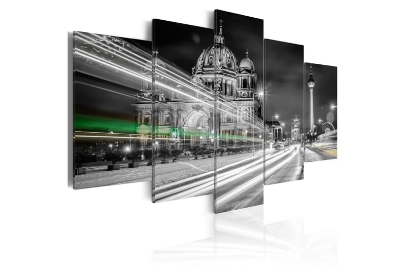 Tavla Berlin At Night 200x100, Artgeist sp. z o. o.